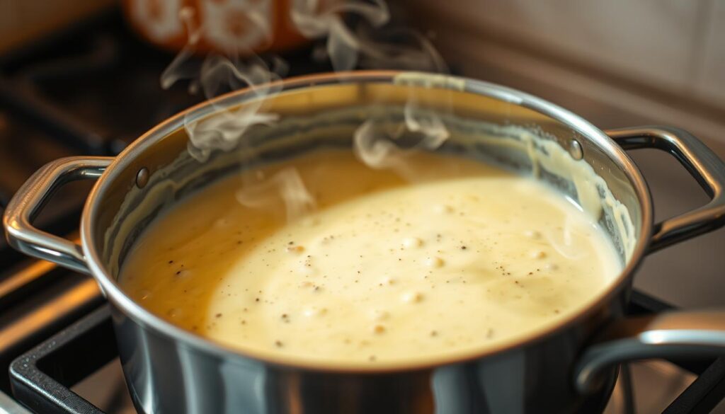 Alfredo sauce cooking tips