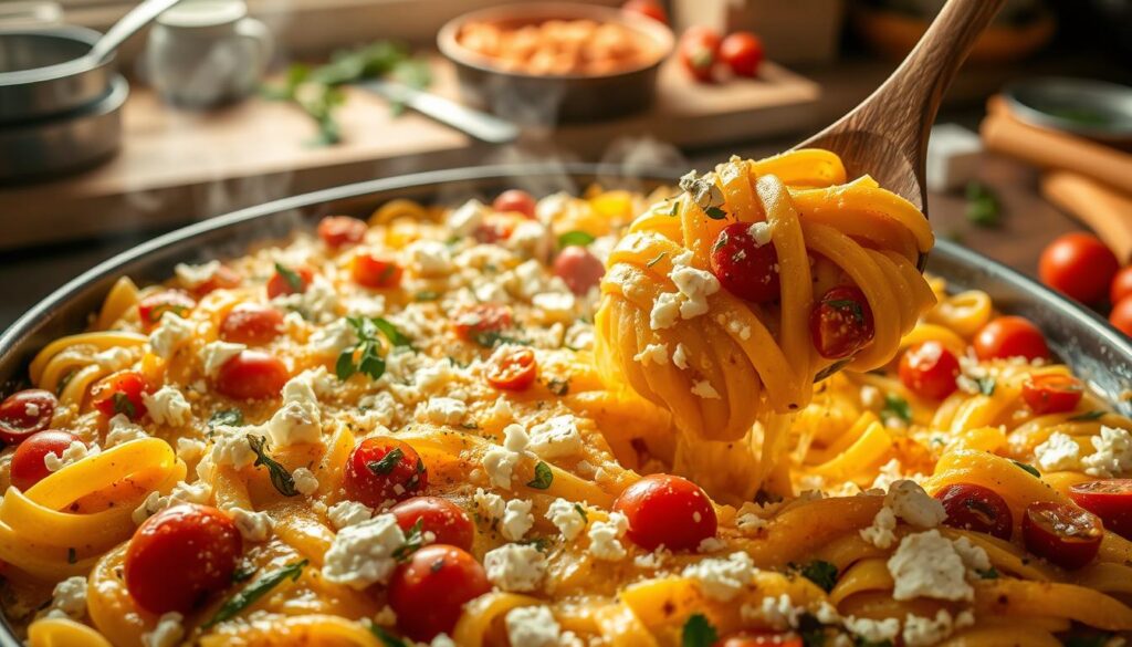Elevated Baked‑Feta Pasta