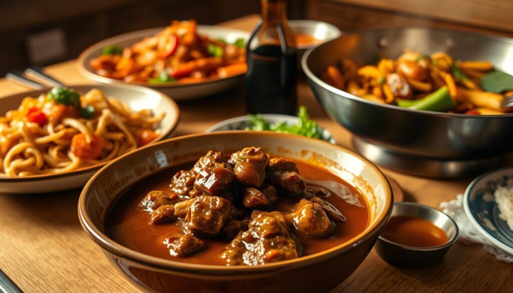 Worcestershire sauce in international cuisines