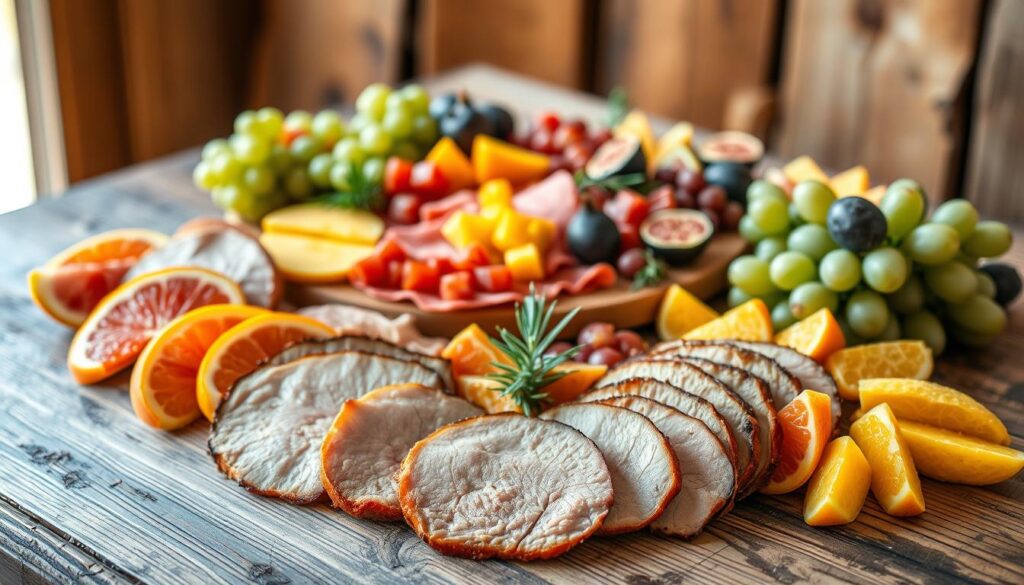 meat and fruit combinations