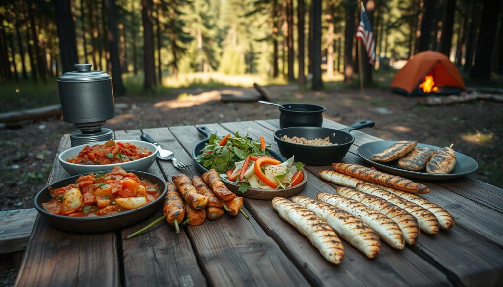 quick camping meals