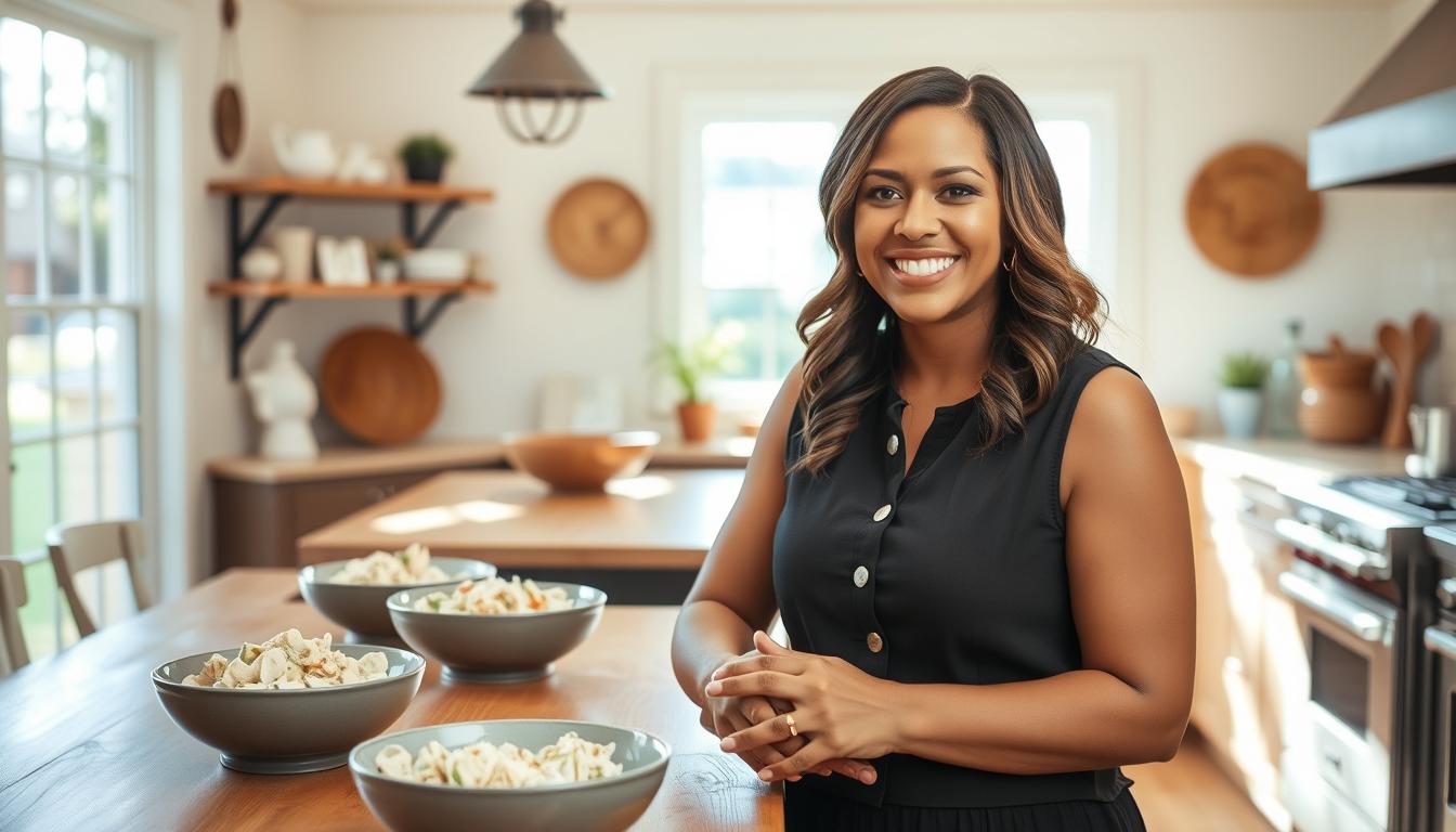 Chicken Salad Chick founder Stacy Brown in the original kitchen where the concept began
