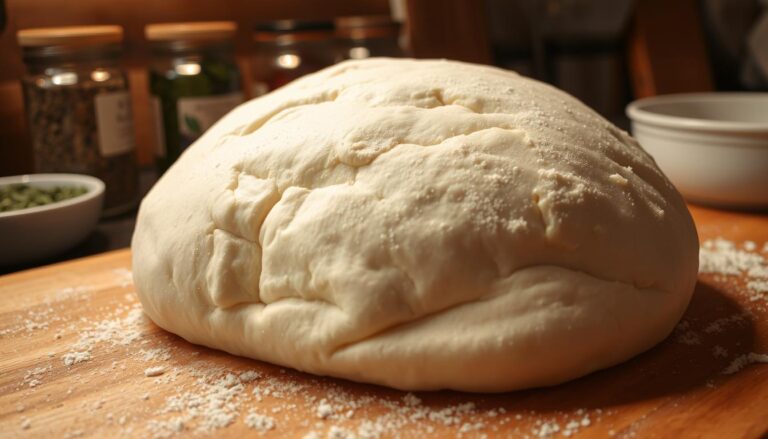 Homemade pizza dough