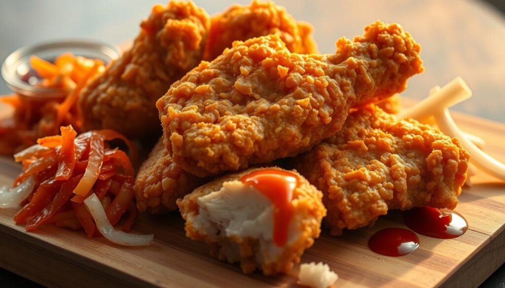 Korean-American Fusion Fried Chicken