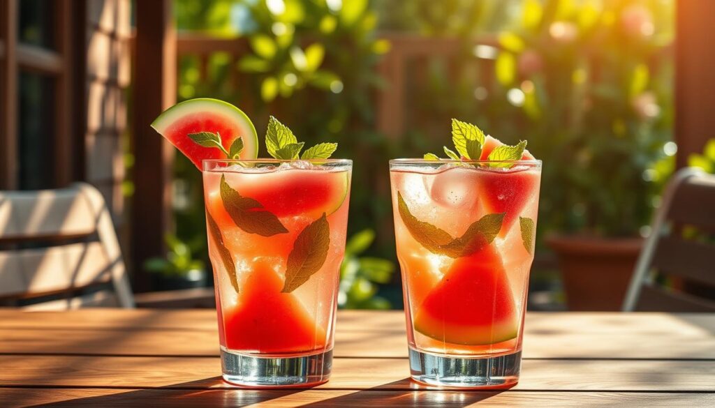 Watermelon Mocktails