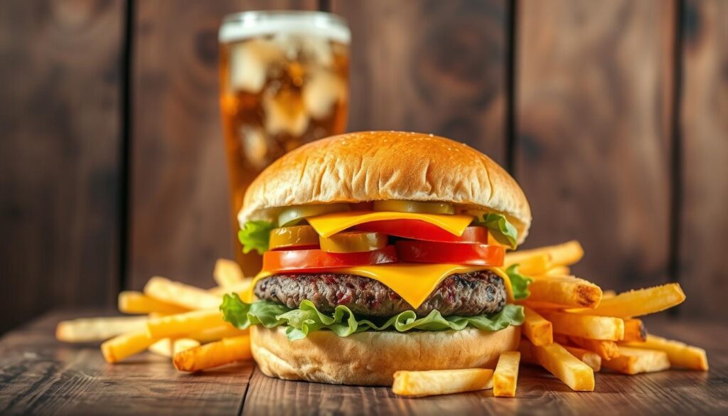 burger meal