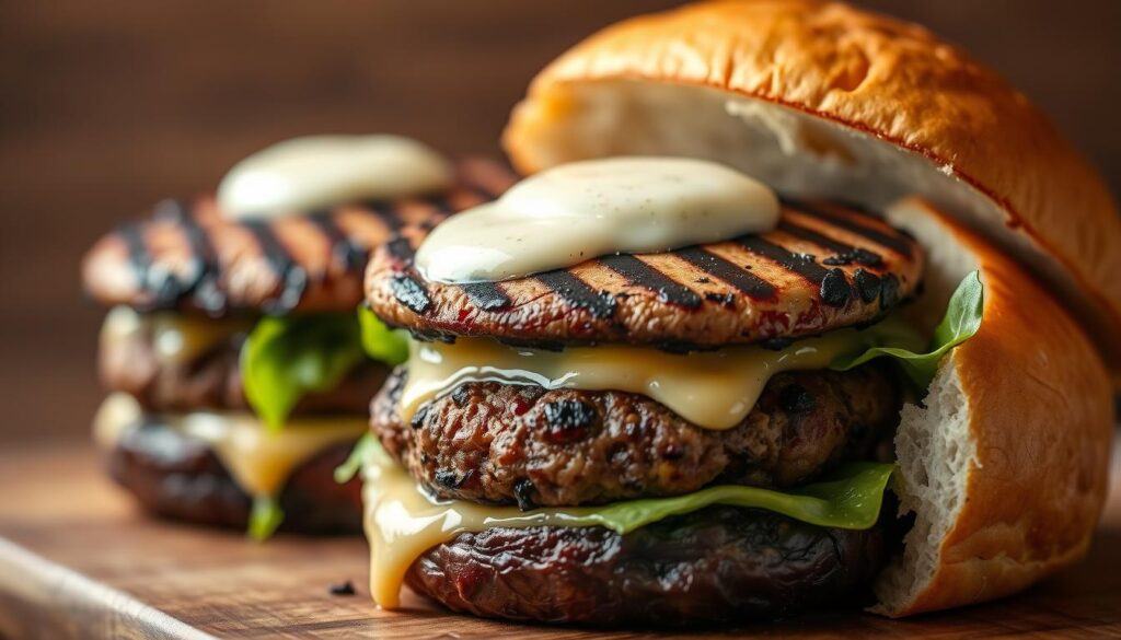 grilled portobello mushroom burgers