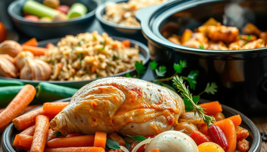 healthy Crockpot chicken dishes