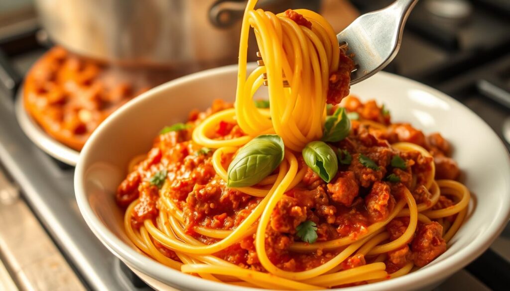 spaghetti and meat sauce recipe