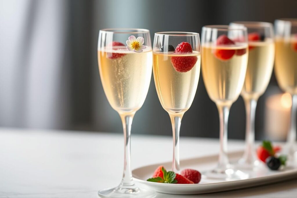 Champagne & Elderflower Jelly with Fresh Berries for 2026 New Year Super Recipes