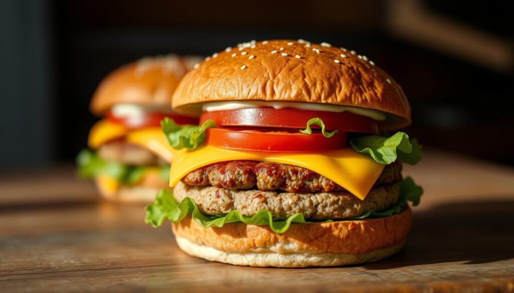 healthier Double Cheeseburger options