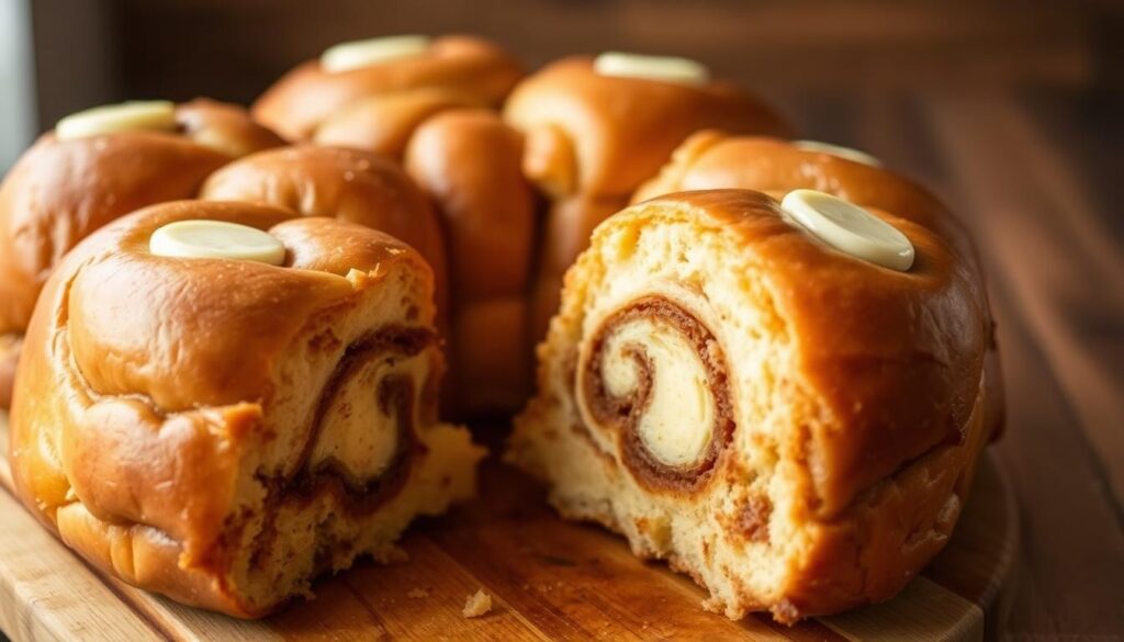 monkey bread baking