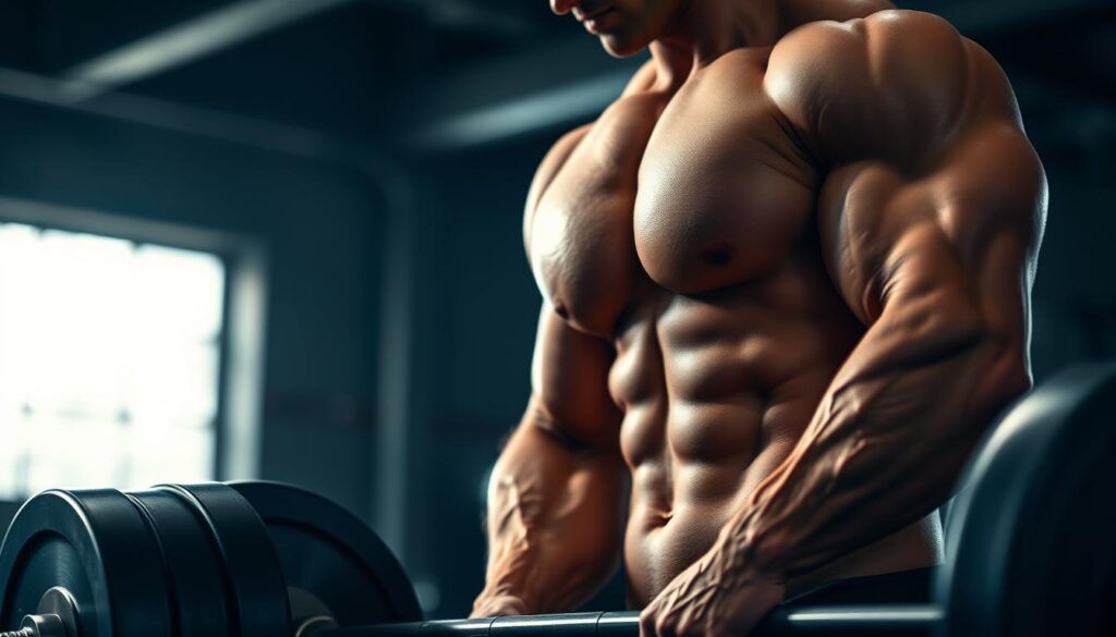muscle growth with protein
