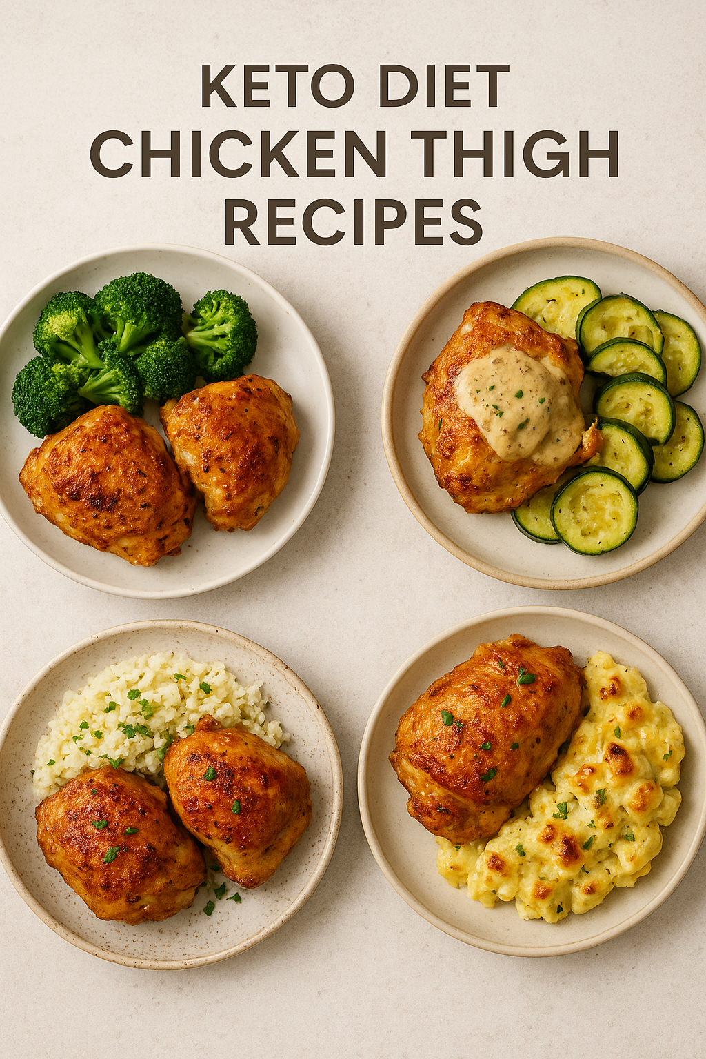 Keto Diet Chicken Thigh 