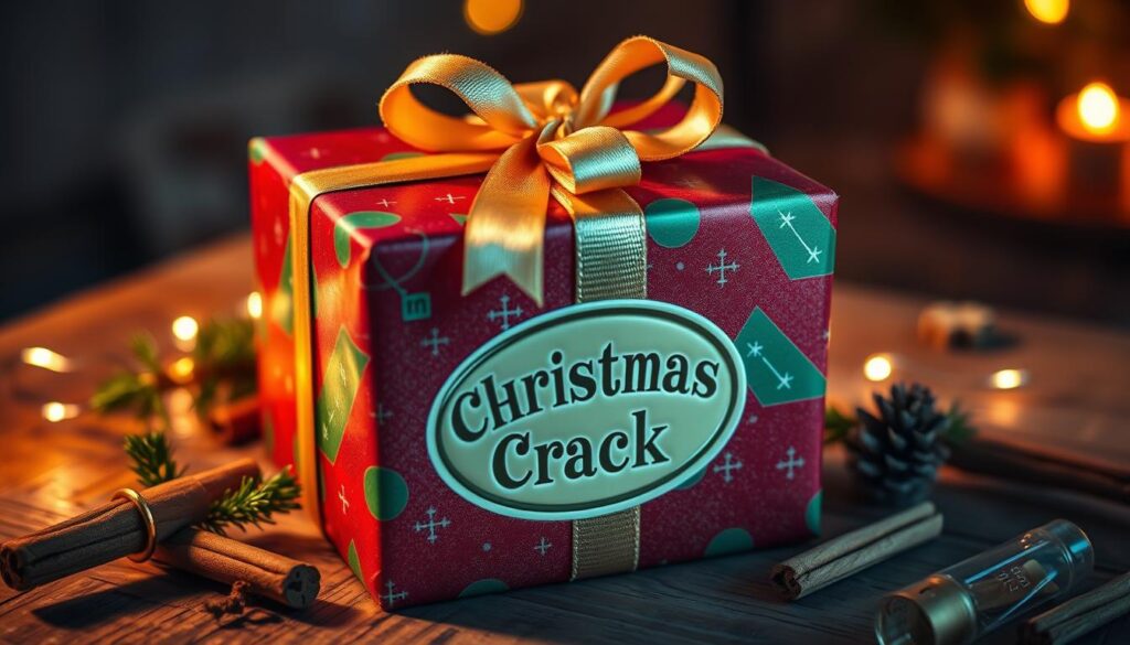 Christmas Crack gift packaging