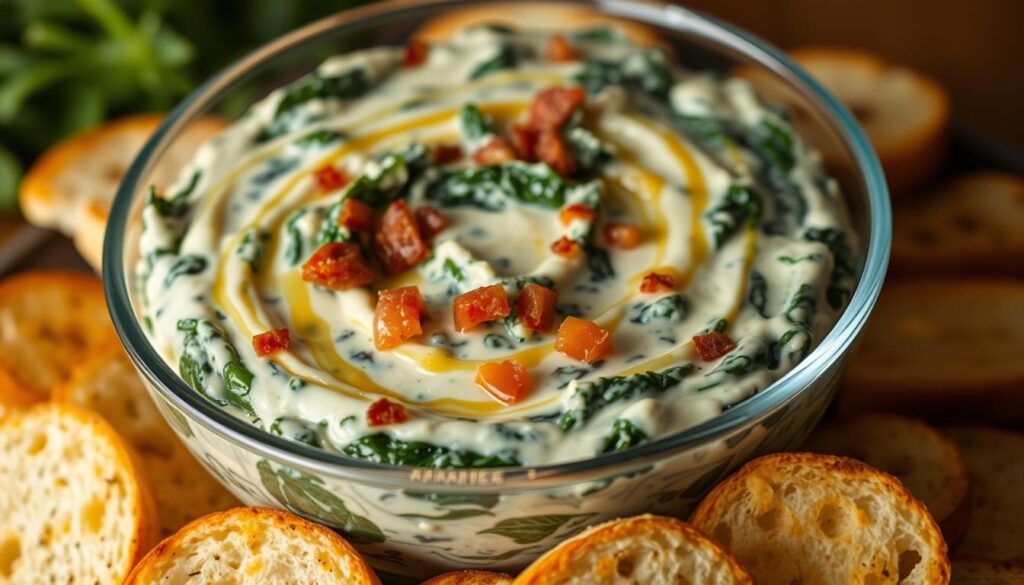 customizing spinach dip