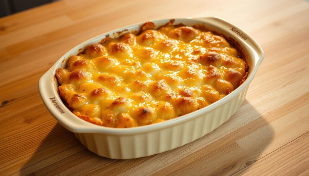 homemade tuna casserole baking dish