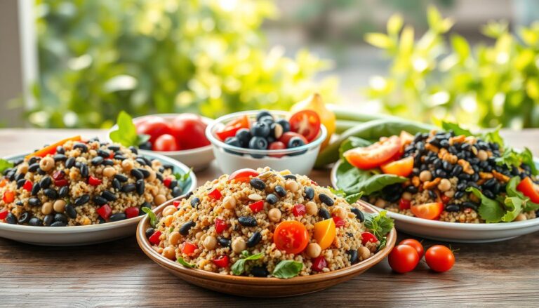 high fiber high protein meals