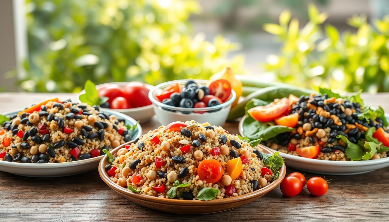 High Fiber High Protein Meals