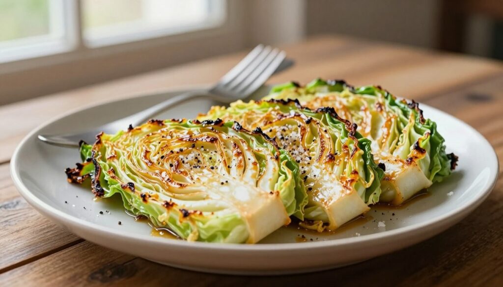 roasted cabbage steaks roasted cabbage steaks