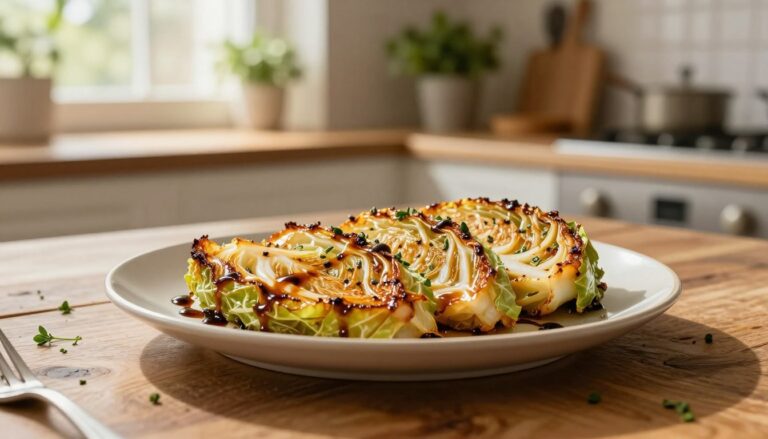 roasted cabbage steaks