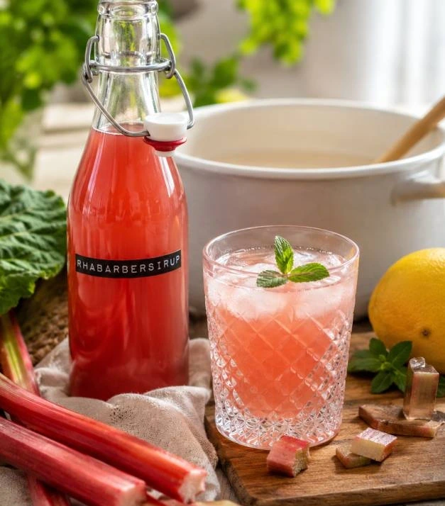 Rhabarbersirup