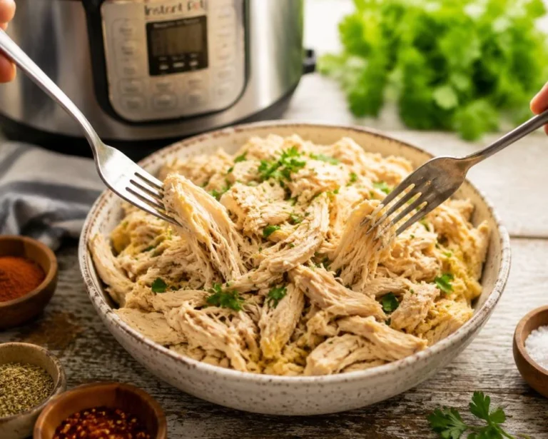instant pot shredded chicken