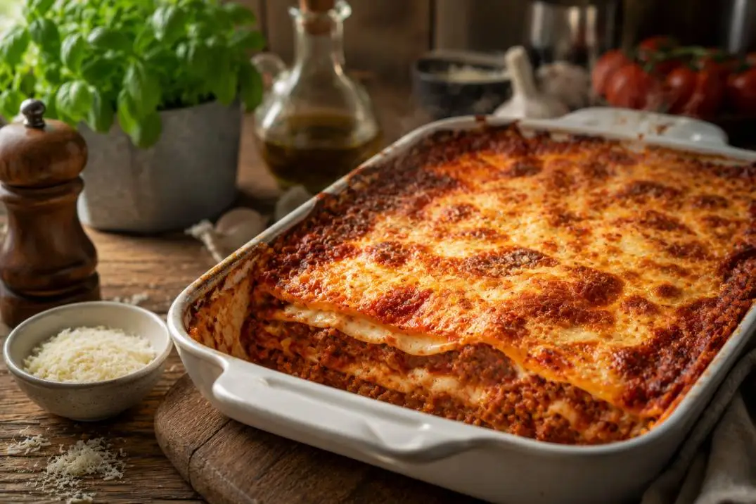 Lasagne Rezept · Schritt für Schritt Das Geheimnis der echten Lasagne
