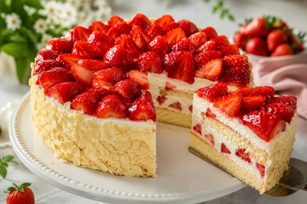 Erdbeertorte
