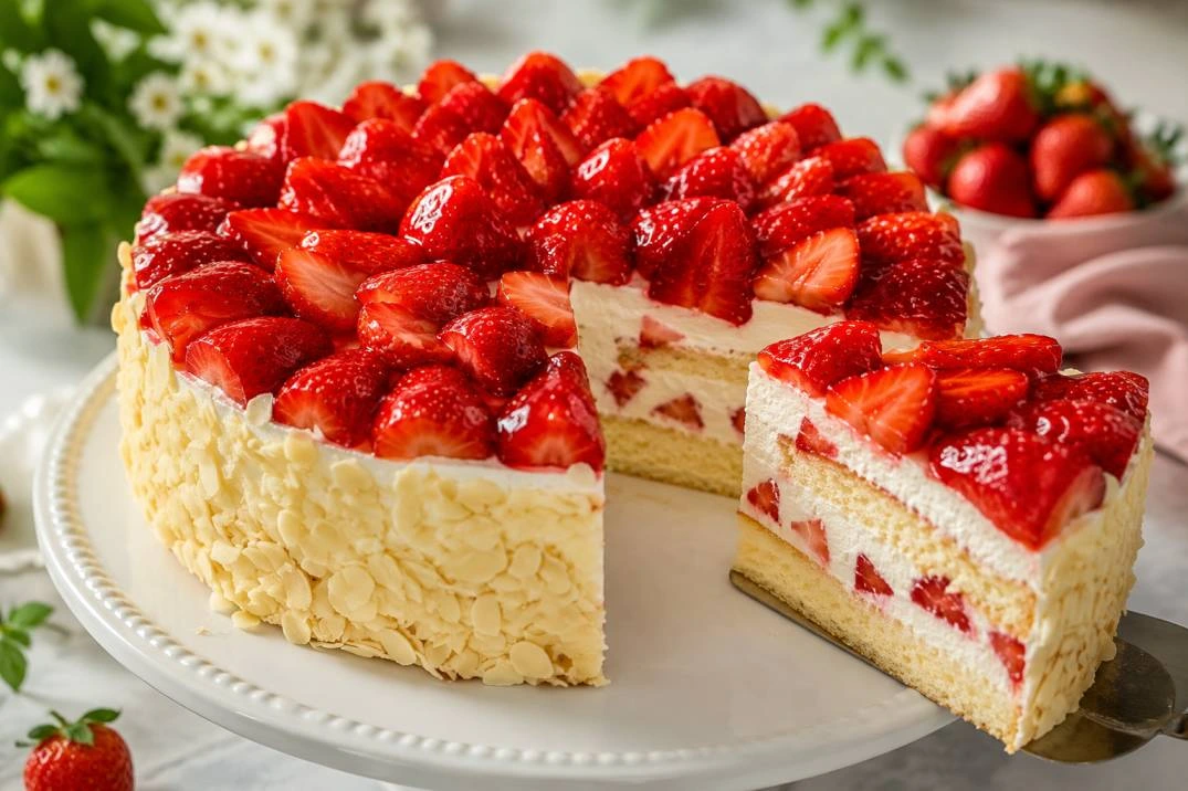 Erdbeertorte