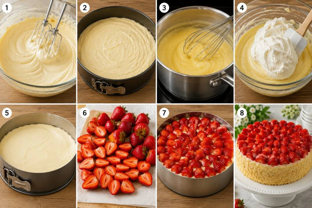 Erdbeertorte