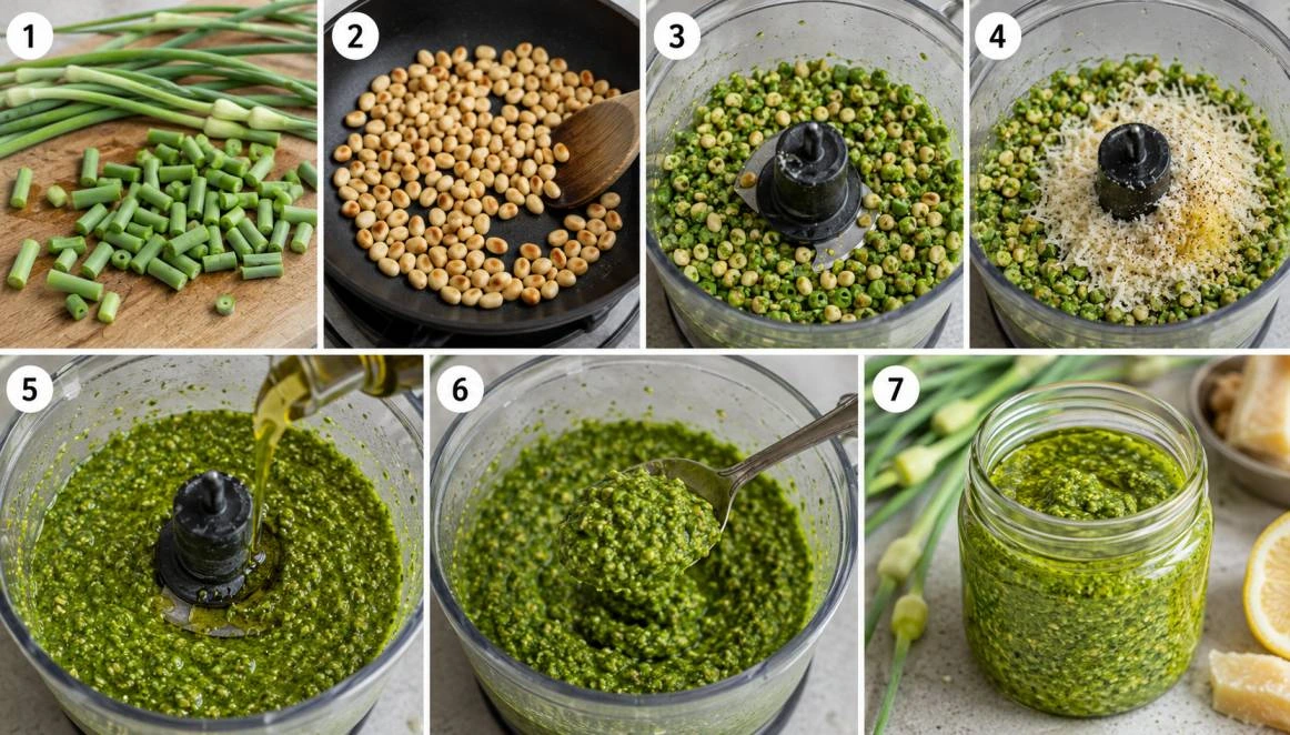 Garlic Scape Recipes step by step