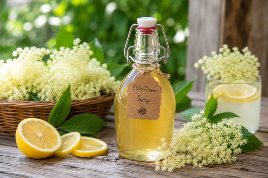 How to Make Elderflower Syrup at Home: A Complete Beginner’s Guide