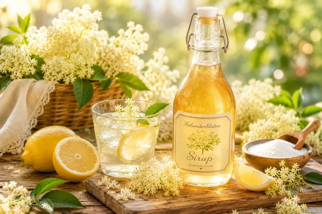 Holunderblütensirup selber machen – So gelingt er garantiert
