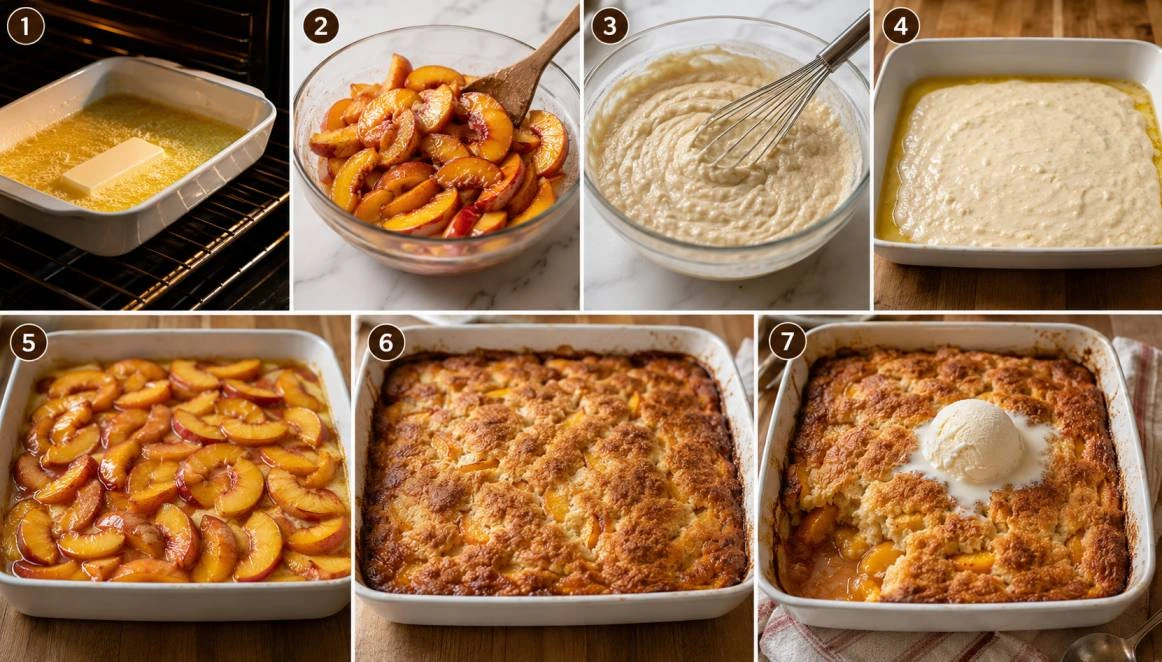 Instructions - Peach Cobbler