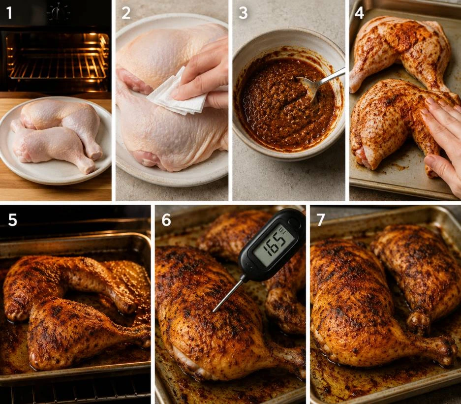 Chicken Leg Quarters