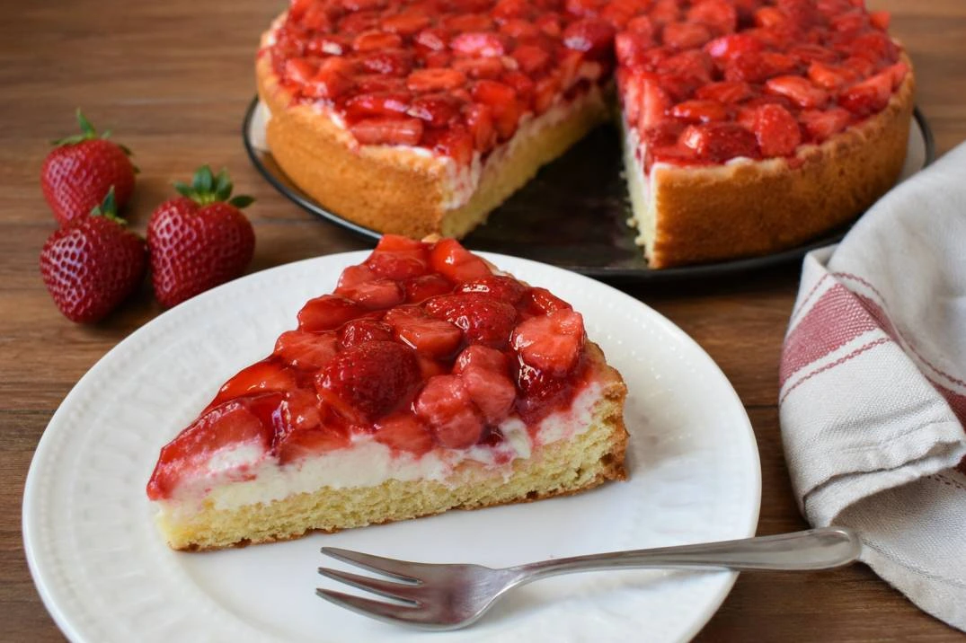 Erdbeerkuchen Rezept