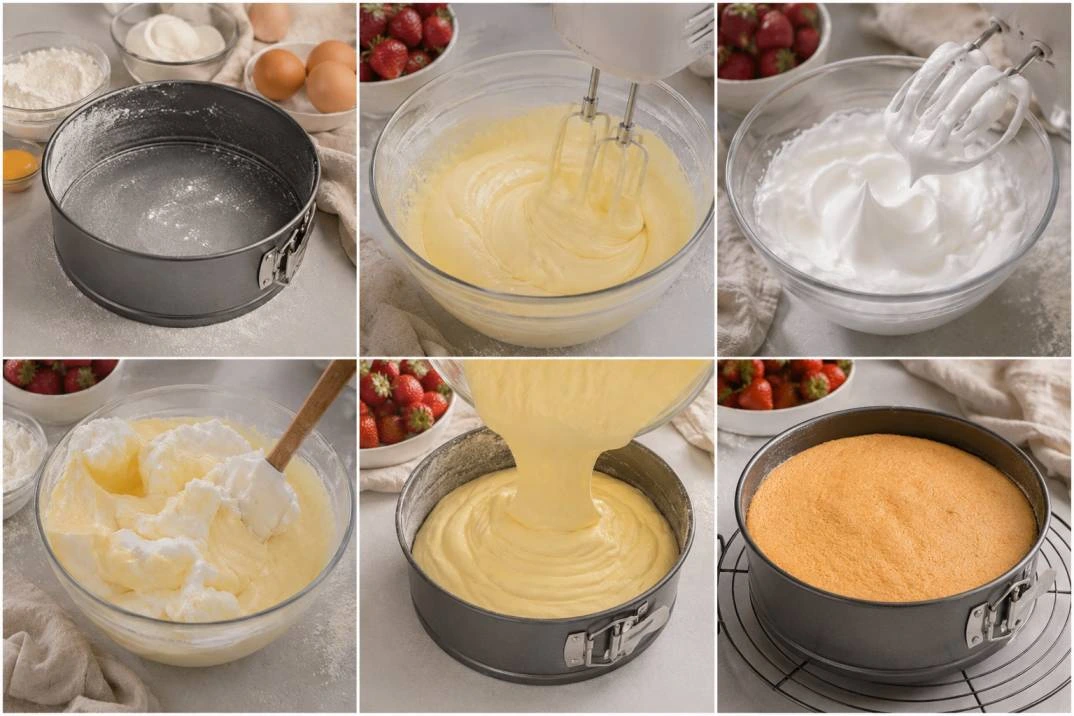 Erdbeerkuchen Rezept Schritt für Schritt: So backst du den Boden