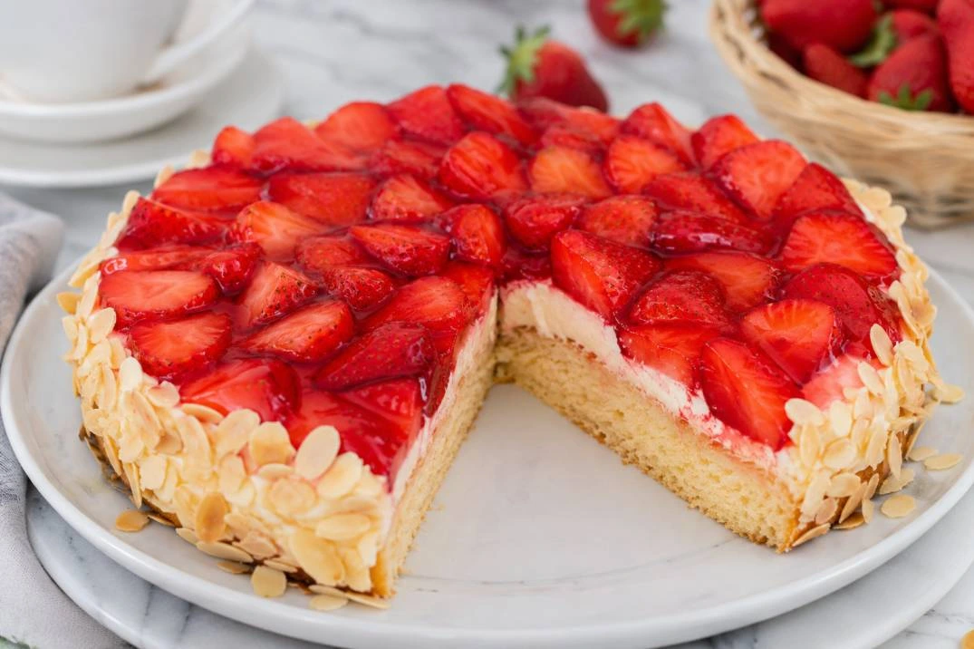 Erdbeerkuchen Rezept