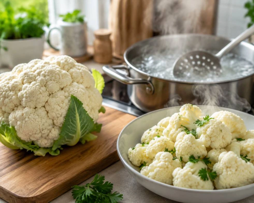 Blumenkohl richtig kochen: So gelingt er schön weiß, bissfest und lecker