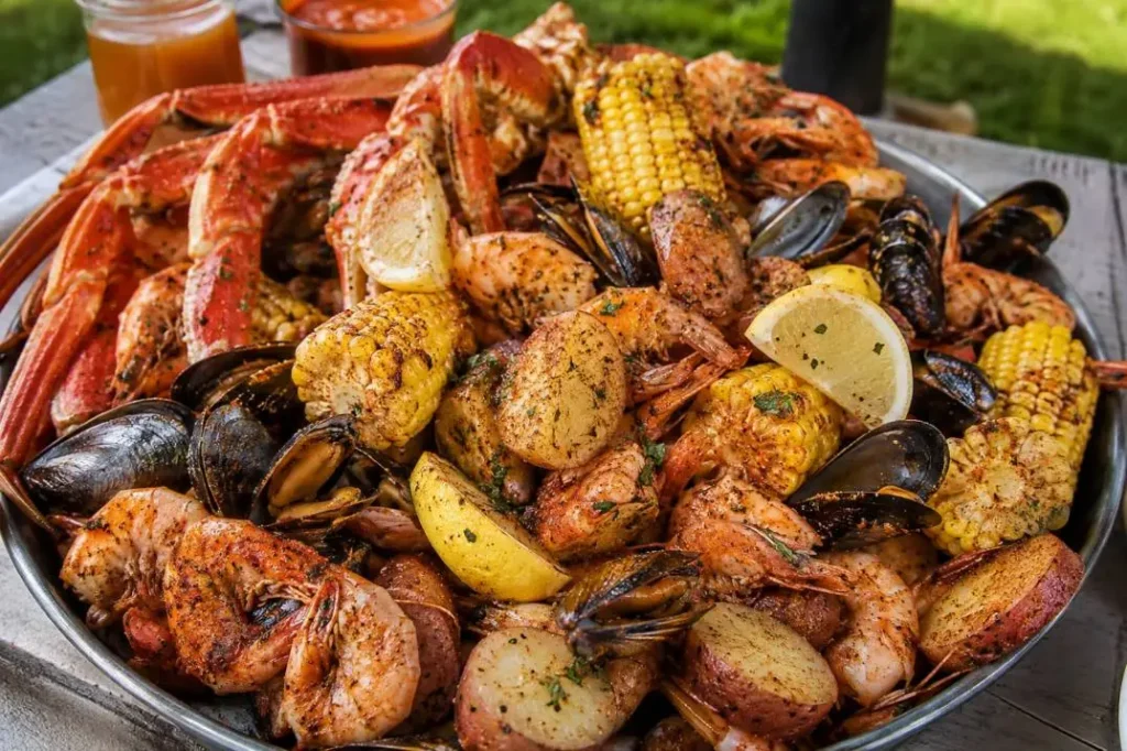 The Ultimate Seafood Boil (Easy Backyard Seafood Boil Recipe)