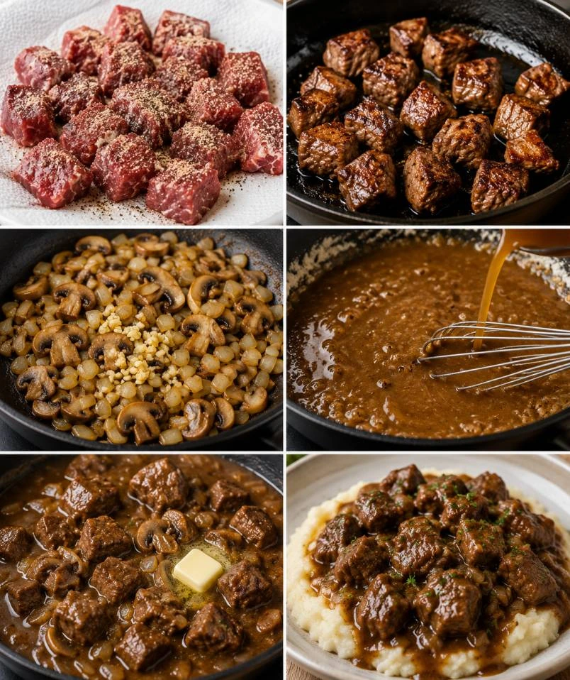 Tender Beef Tips