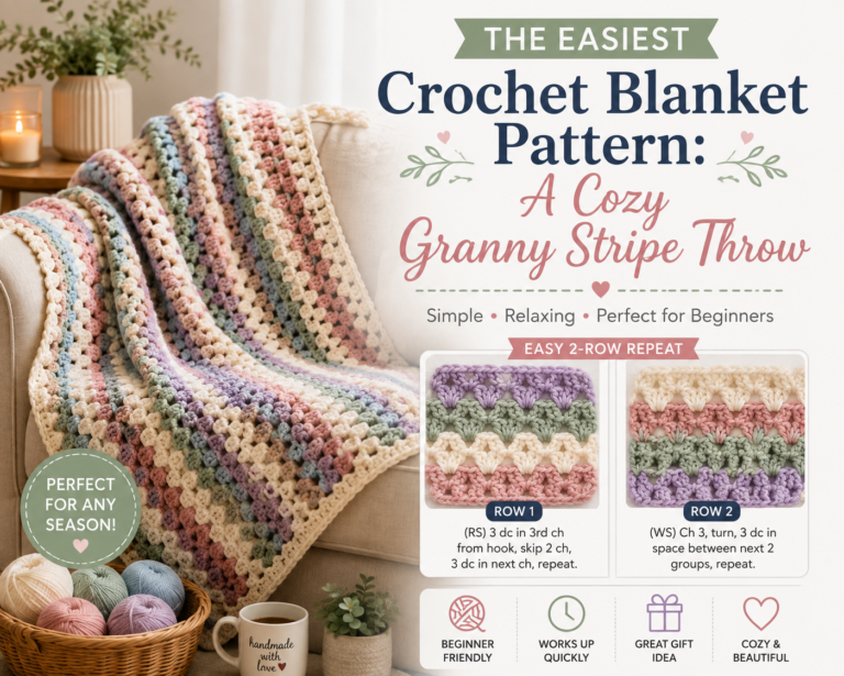 Crochet Blanket Pattern