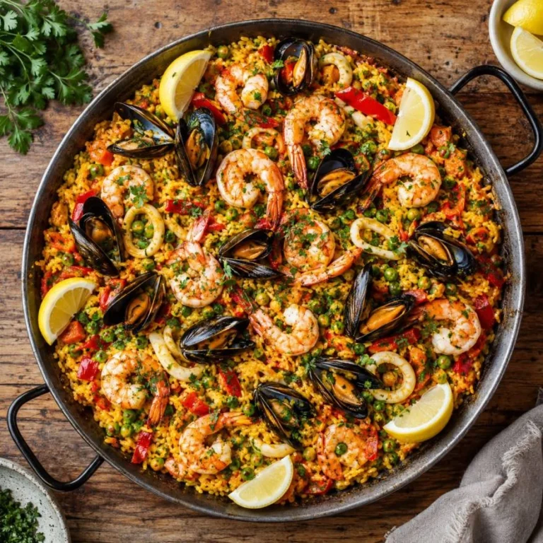 recipe to make paella