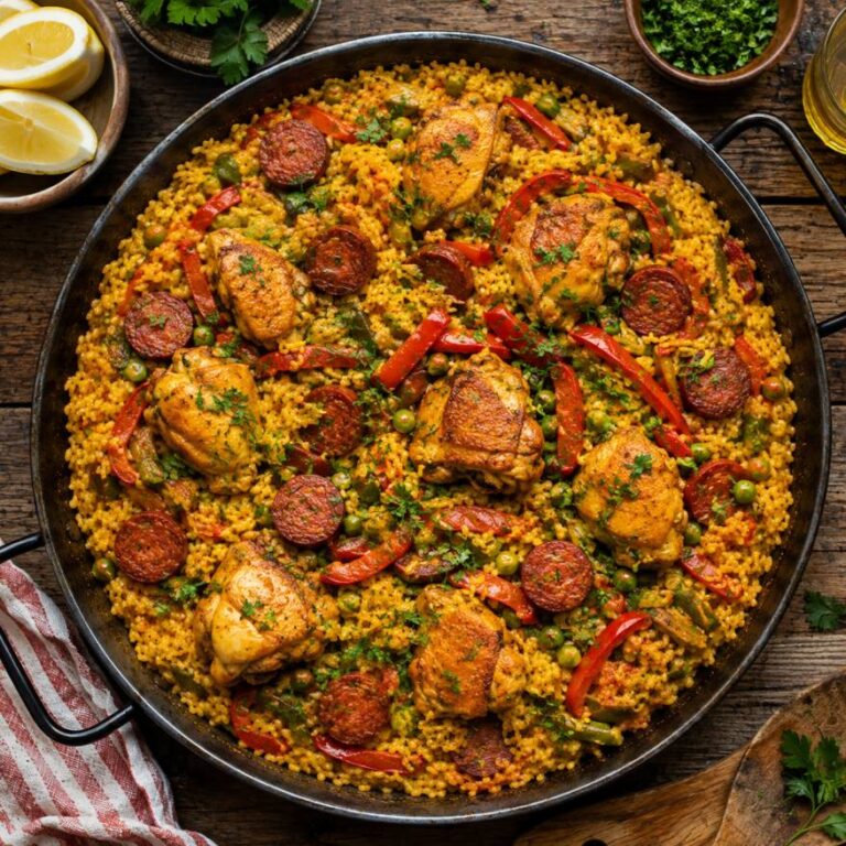 Chicken and Chorizo Paella