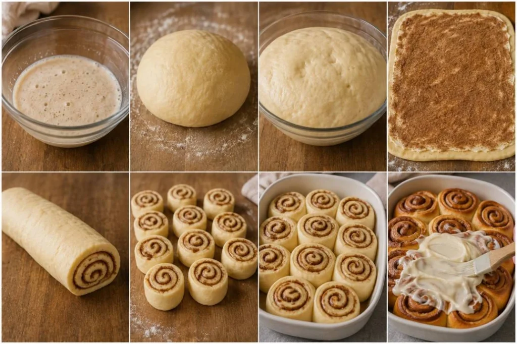 Zimtschnecken wie vom Bäcke