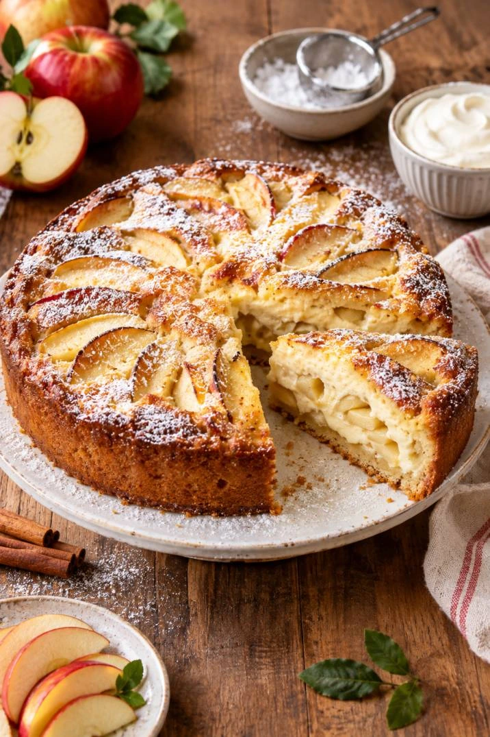 Apfel-Schmand-Kuchen