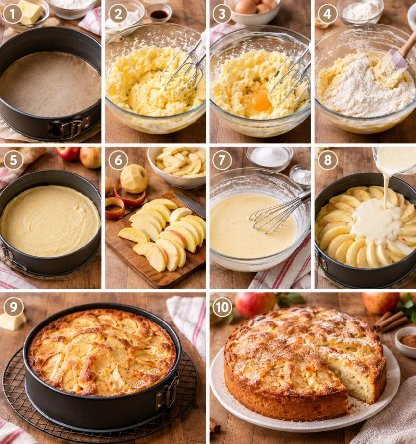 Apfel-Schmand-Kuchen