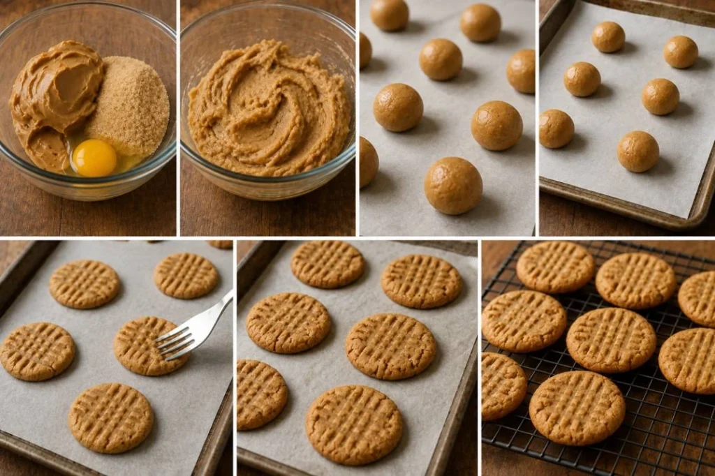 The 3-Ingredient Peanut Butter Cookie