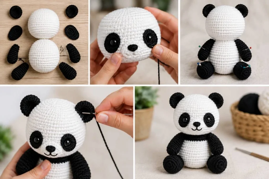 Crochet Panda Pattern